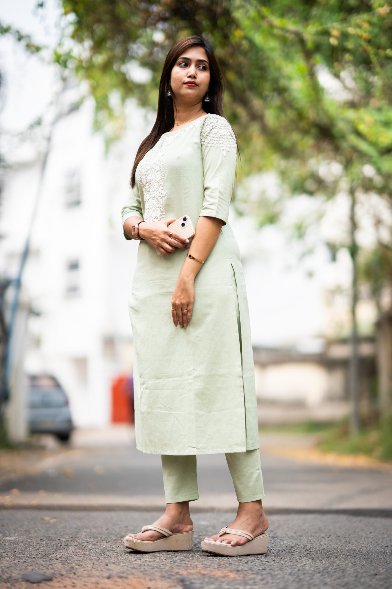 Gizia - Sage Green Co-ord Set - Image 9