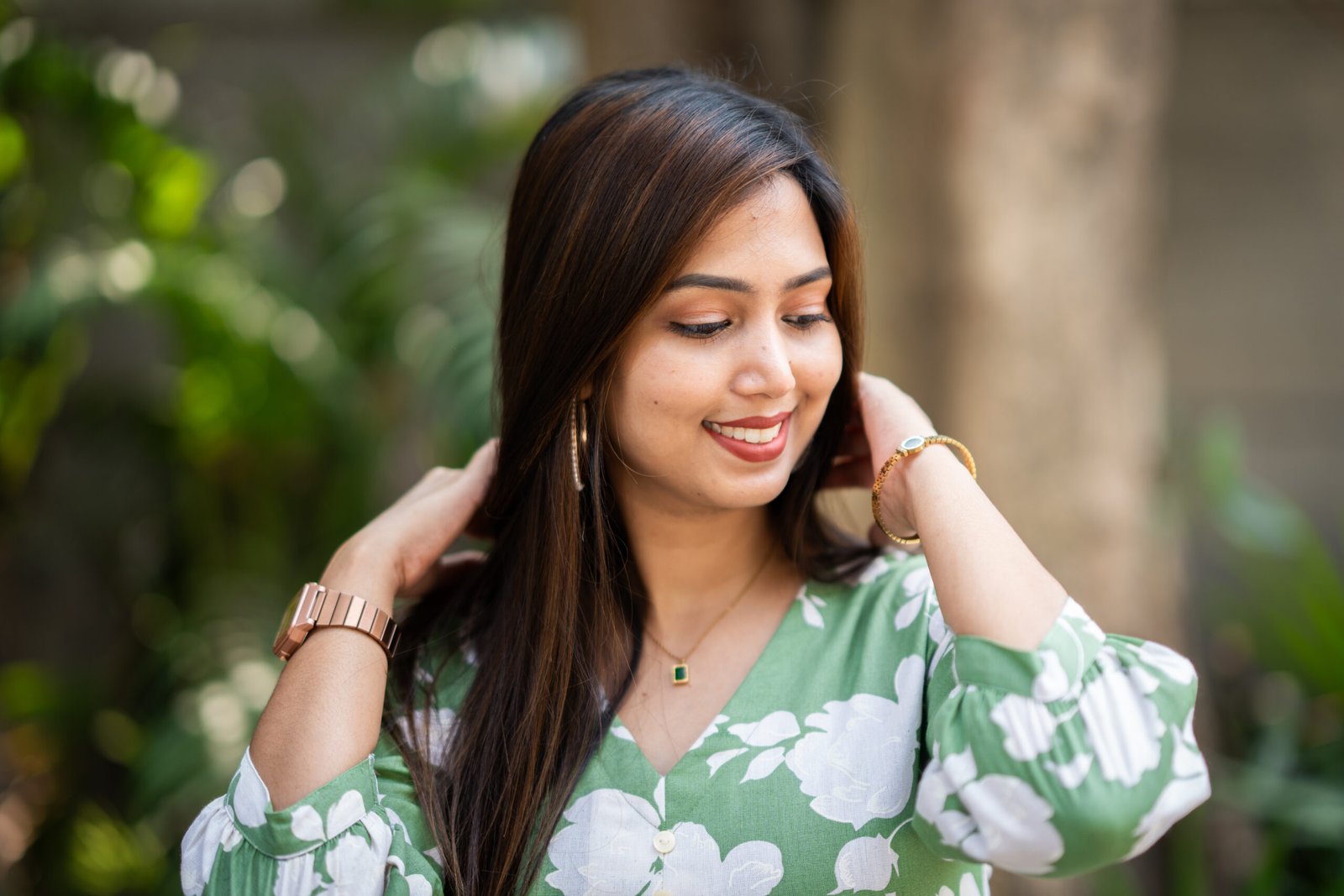 Gizia - Pastel Green Kurti Set - Image 8