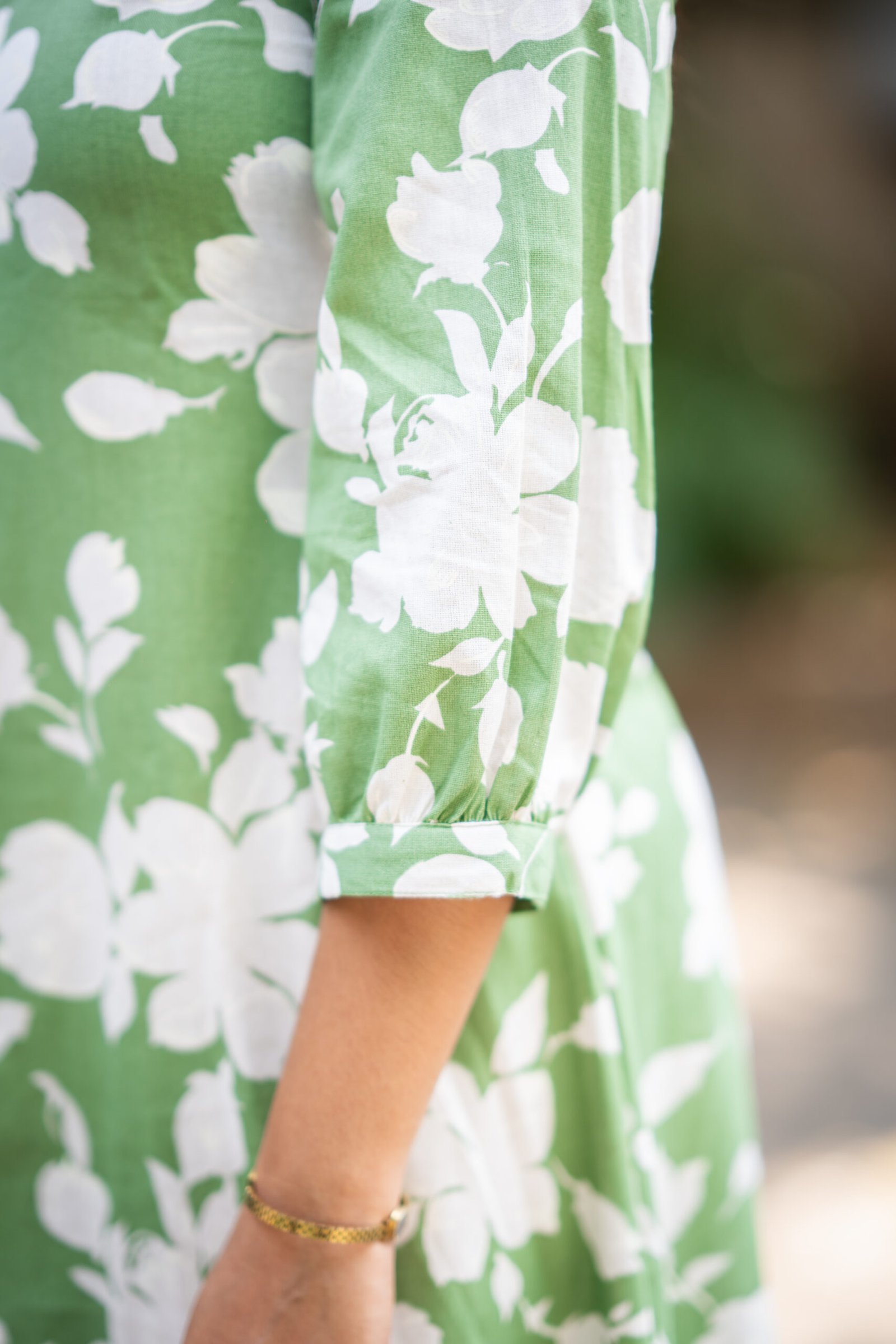 Gizia - Pastel Green Kurti Set - Image 4