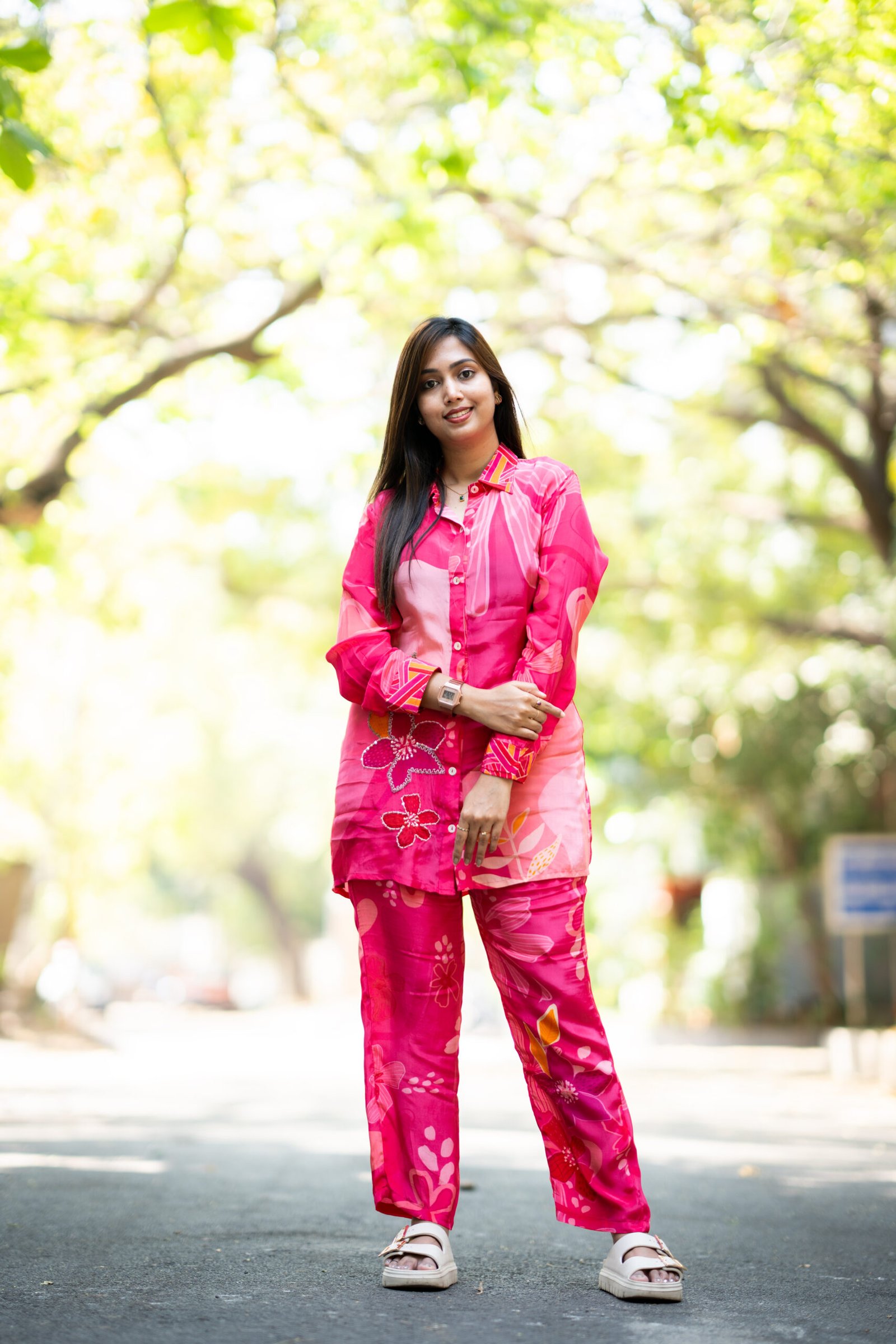 Gizia - Candy Pink Coord Set