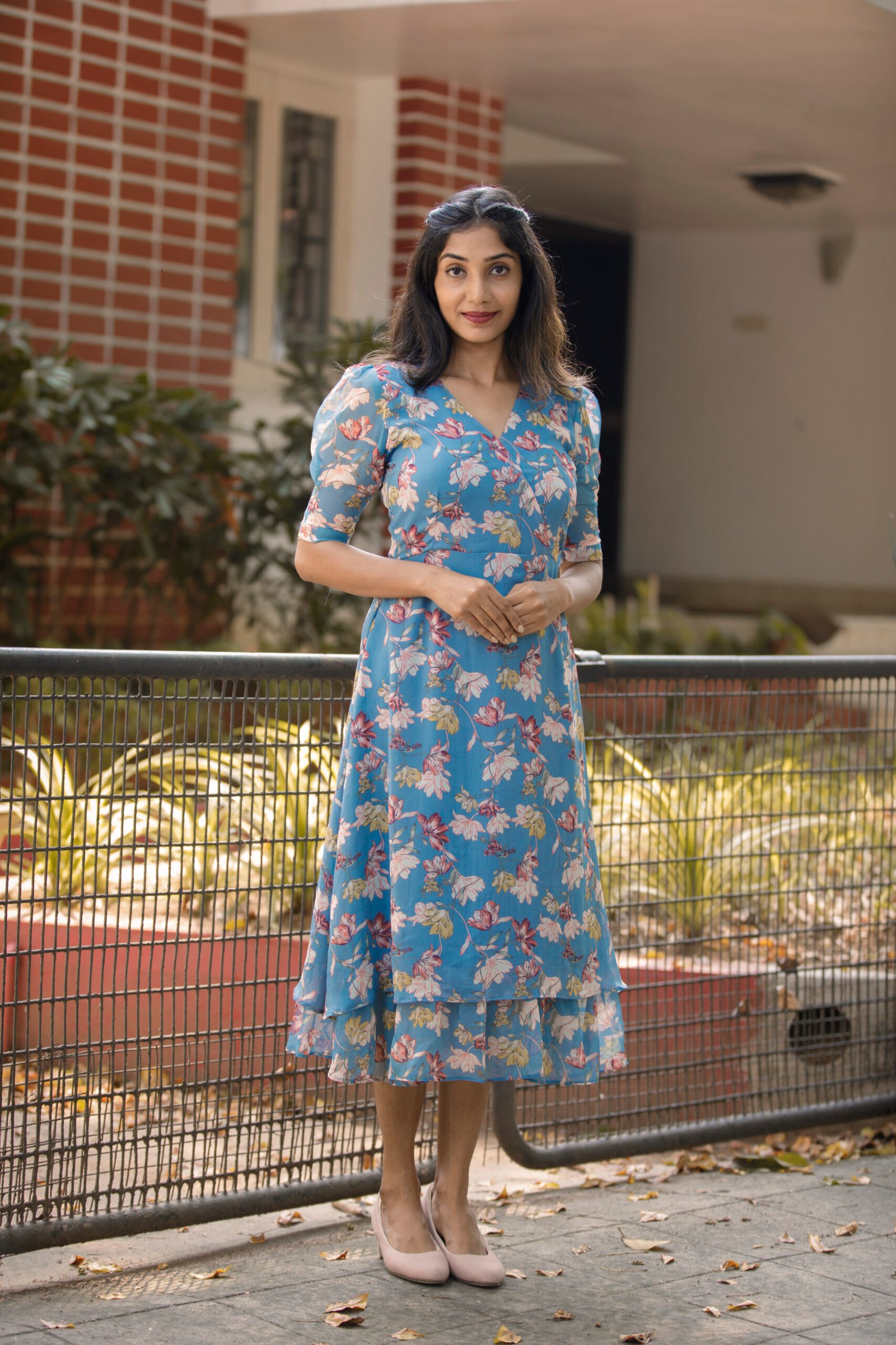 Indigo Blue Dress - Image 12