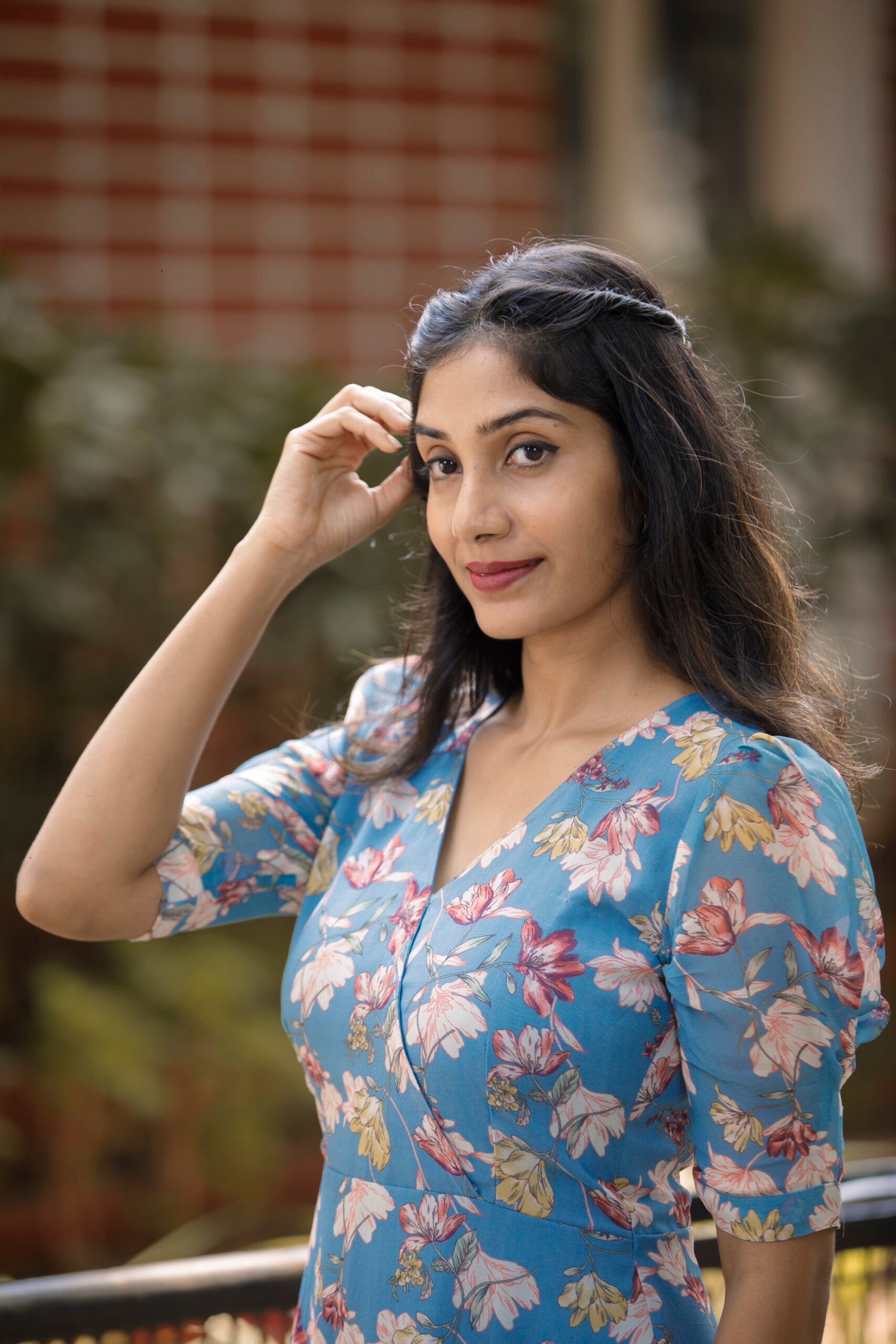 Indigo Blue Dress - Image 6